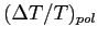 $ (\Delta T / T)_{pol}$